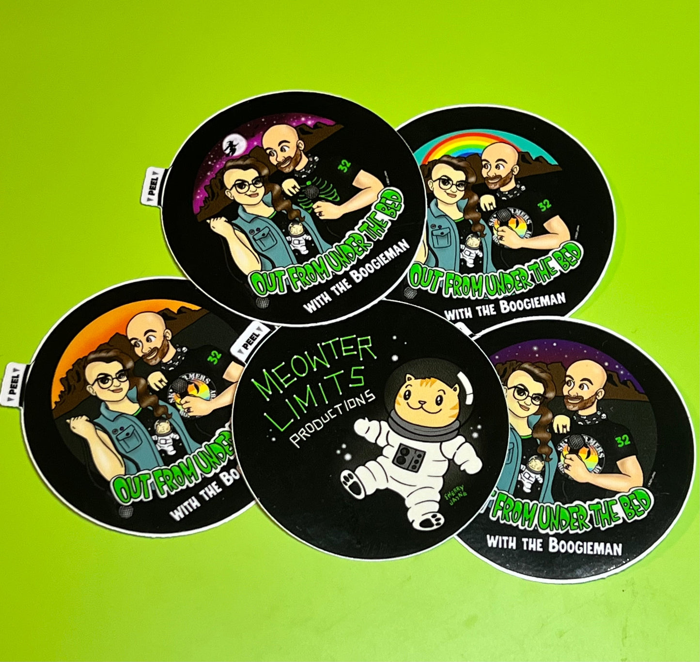 Sticker pack (5 total)